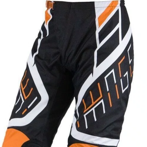 Calça Asw Image Alpha 24  Preto Laranja Original Off Road Premium