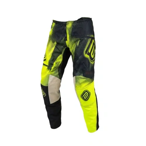 Calça ASW Image Enduro Dots Preta Amarela Fluo