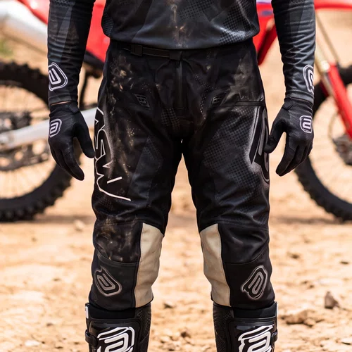 Calça ASW Image Enduro Dots Preta Cinza