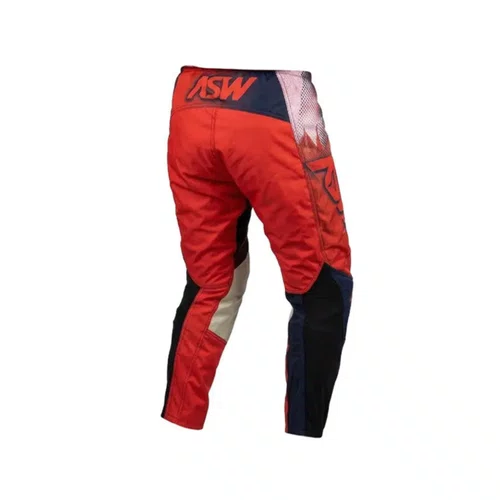 Calça ASW Image Enduro Dots Vermelha Azul Branca