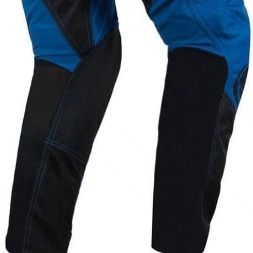 Calça Asw Image Split 24 Azul Amarelo Motocross Off-Road