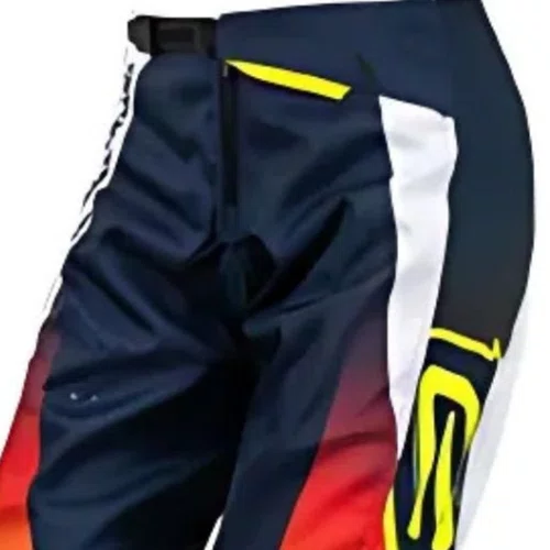 Calça ASW Podium Nitro Azul Amarelo Fluo