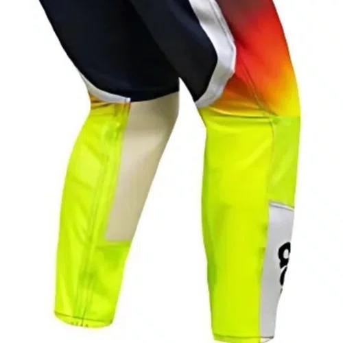 Calça ASW Podium Nitro Azul Amarelo Fluo