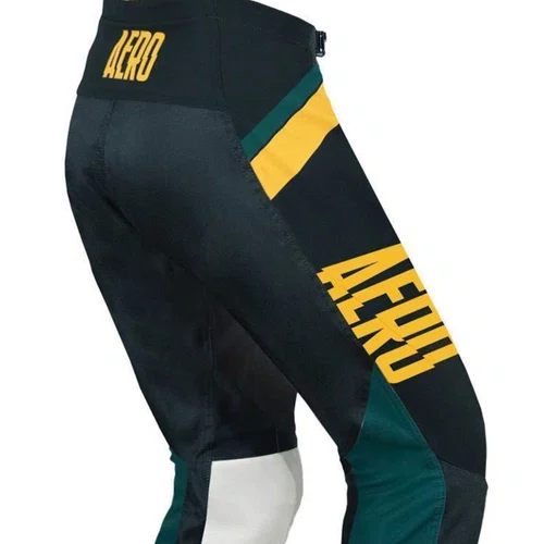 Calça Asw Podium Vitalogy 24 Preto Amarelo ORiginal Premium