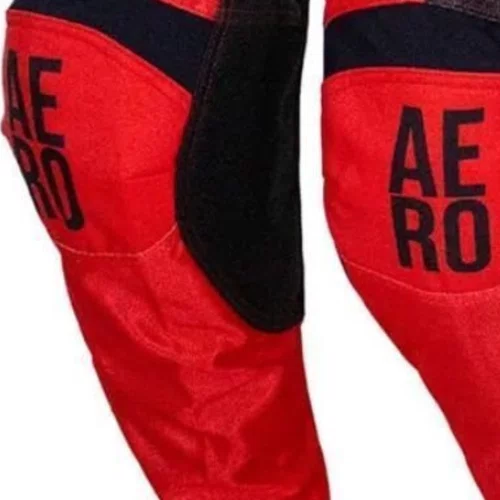 Calça ASW Vented Twister Vermelha Preta