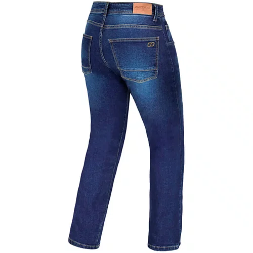 Calça Jeans Kevlar Asw Corse 3.0 Com Proteção Azul Estonada