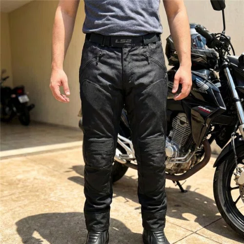 Calça Ventilada Verão Ls2 Vento Preta