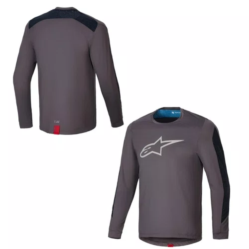 Camisa Alpinestars A Dura Insert Astar ML Cinza Escuro