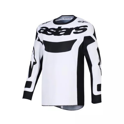 Camisa Alpinestars Racer Riway Branco Preto