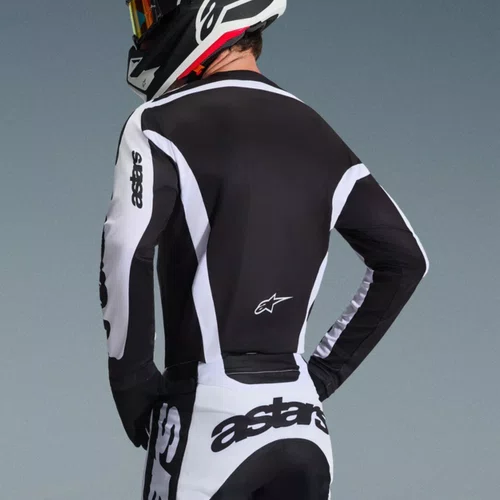 Camisa Alpinestars Racer Riway Branco Preto