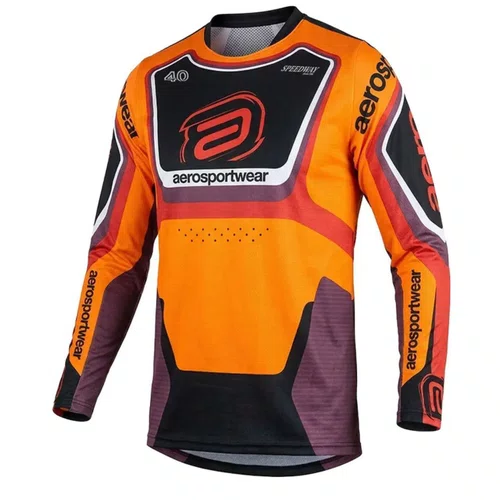 Camisa ASW  Image Cyber Laranja Preta Marrom