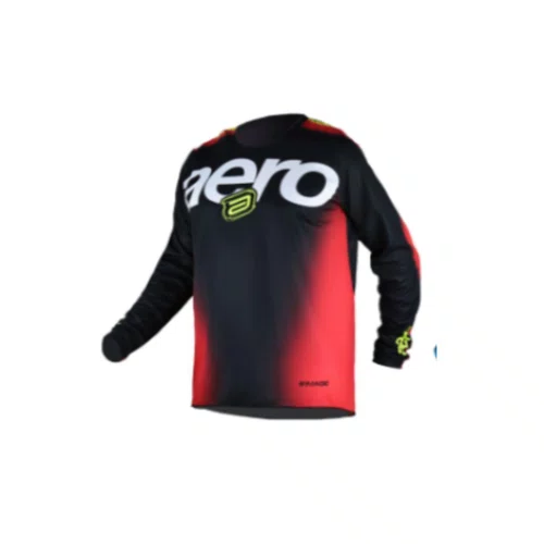 Camisa ASW  Image Elysium Vermelho Preto Amarelo Fluo