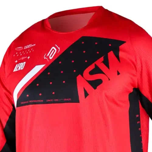 Camisa ASW  Image Karma Vermelho Preto Black Original Premium