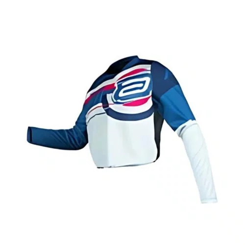 Camisa ASW Image Target Feminino Azul Cinza Rosa