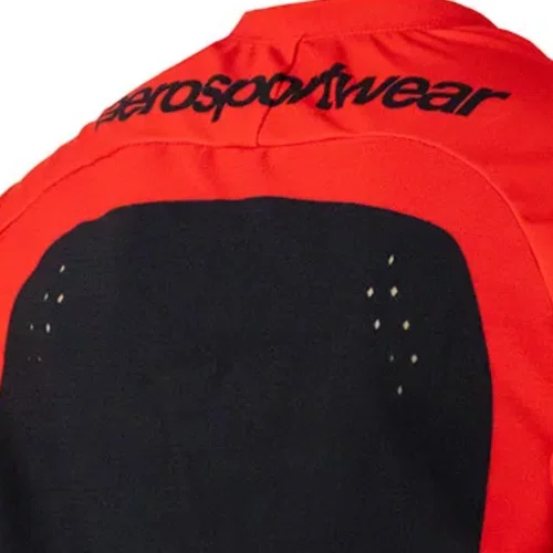 Camisa ASW Podium Nitro Preto Vermelho