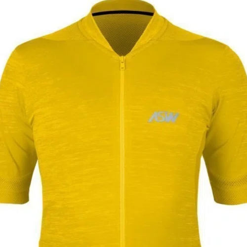 Camisa Bike Asw Essentials Feminina Amarelo