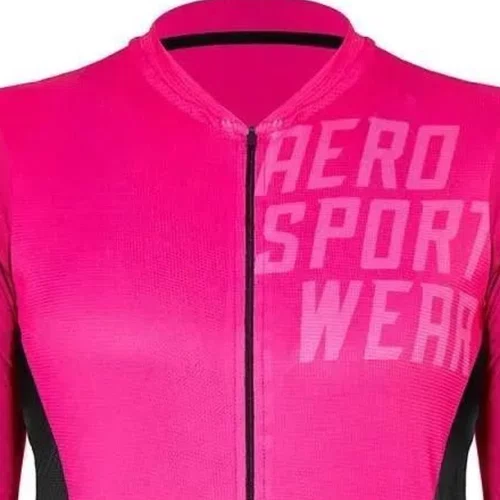 Camisa Bike Asw Versa Feminina ML Proud pink Original Premium