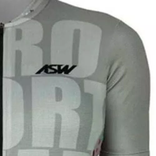 Camisa Bike ASW Versa Feminina Splash Cinza Original Premium