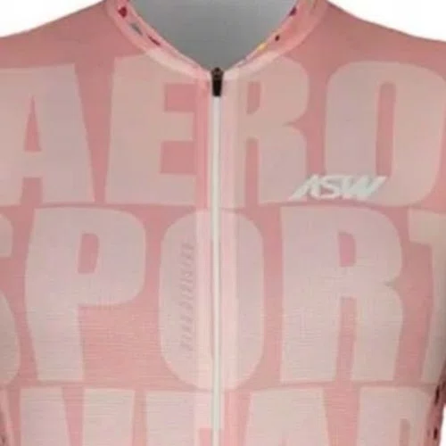 Camisa Bike ASW Versa Feminina Splash Rosa Premium Original