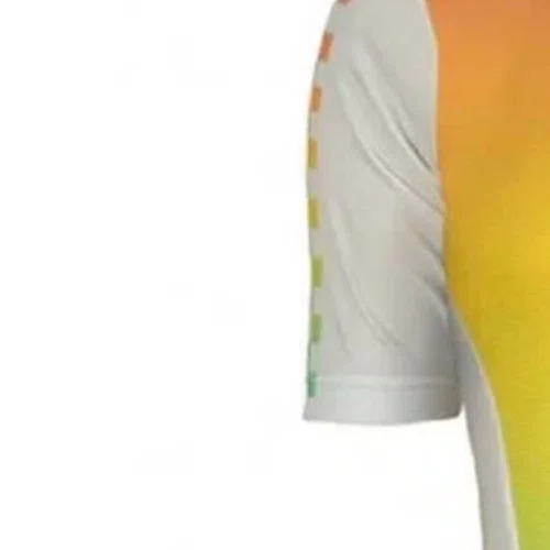 Camisa Bike ASW Versa Feminina Sunset Amarelo Premium Original