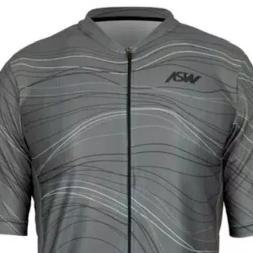 Camisa Bike ASW Versa Mesh Cinza