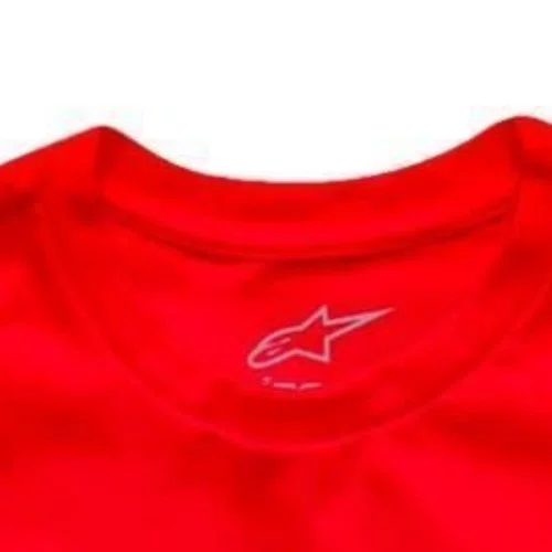 Camiseta Alpinestars Ageless 2.0 Vermelho Branco Urbana Casual