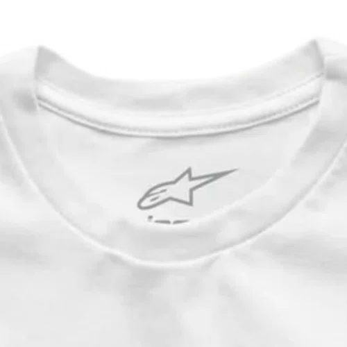 Camiseta Alpinestars Always 2.0 Branco Vermelho Preto Original