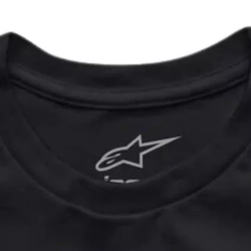 Camiseta Alpinestars Always 2.0 Preto Branco Vermelho Básica Confortável