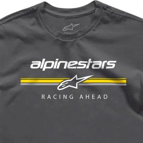 Camiseta Alpinestars Betteryet Cinza Casual Masculino Manga Curta