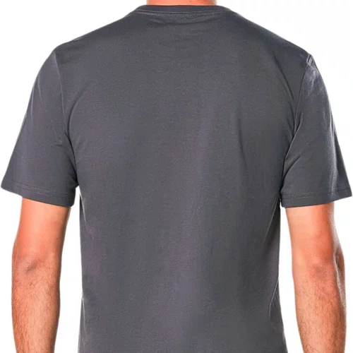 Camiseta Alpinestars Betteryet Cinza Casual Masculino Manga Curta