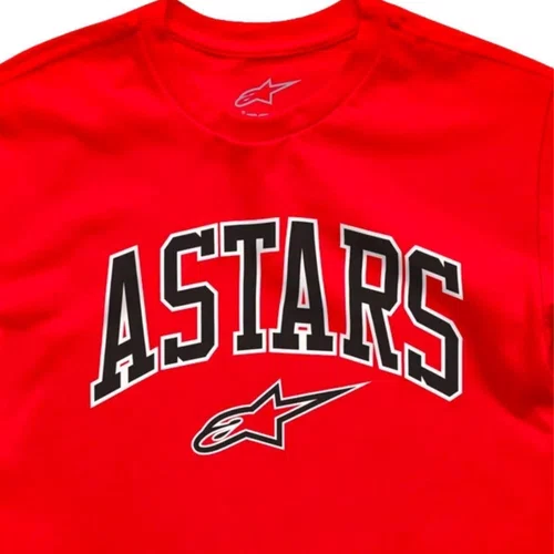 Camiseta Alpinestars Dunker Vermelho Confortável Urbana