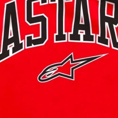 Camiseta Alpinestars Dunker Vermelho Confortável Urbana