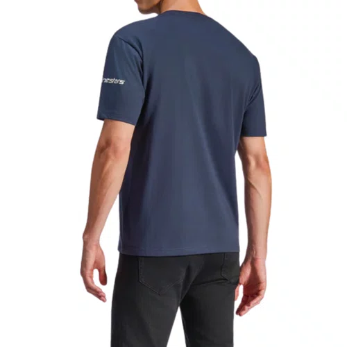 Camiseta Alpinestars Frontal Azul
