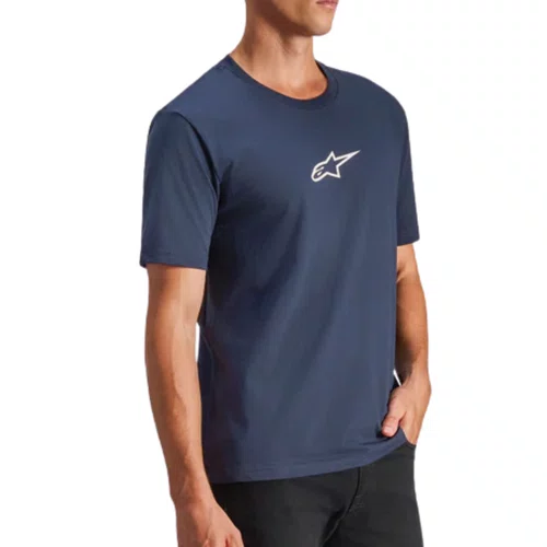 Camiseta Alpinestars Frontal Azul