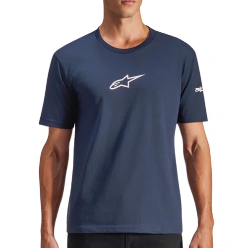 Camiseta Alpinestars Frontal Azul