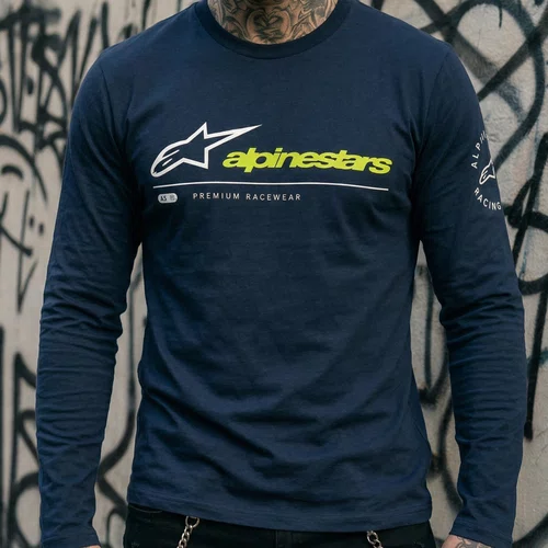 Camiseta Alpinestars Mandatory ML Azul