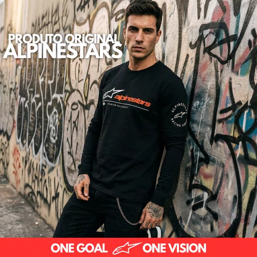 Camiseta Alpinestars Mandatory ML Preta