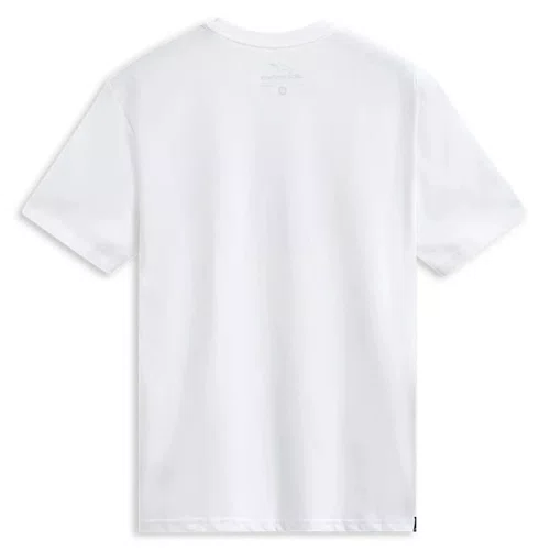 Camiseta Alpinestars Plate Branca manga curta básica discreta