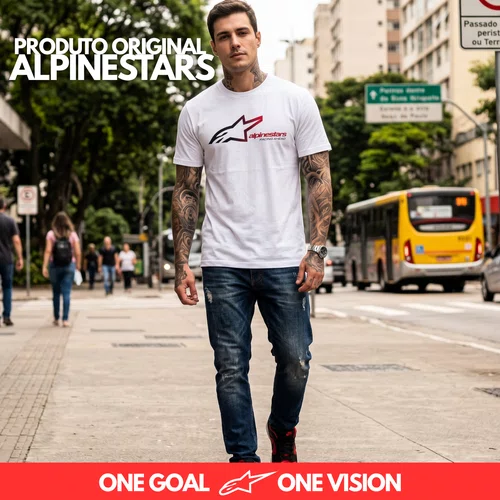 Camiseta Alpinestars SPS Branca