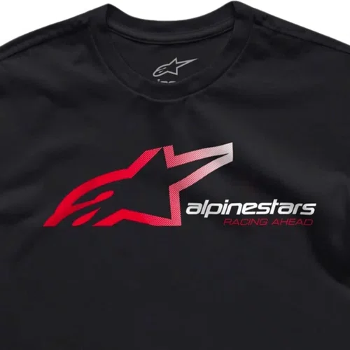 Camiseta Alpinestars SPS Preto Original Premium Manga Curta Casual
