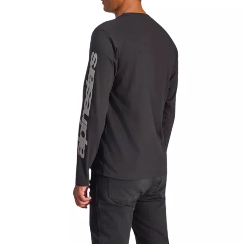 Camiseta Alpinestars Trackside ML Preta Branca