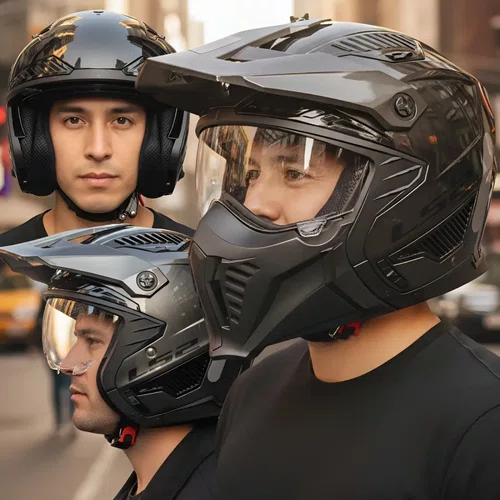 Capacete Aberto Dual LS2 OF606 Drifter Jeans Titanium