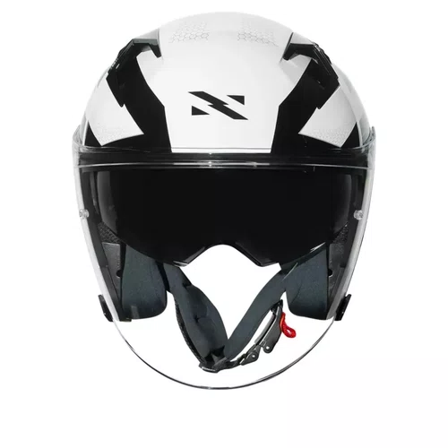 Capacete Aberto Norisk Downtown 2 Provenza Branco Azul