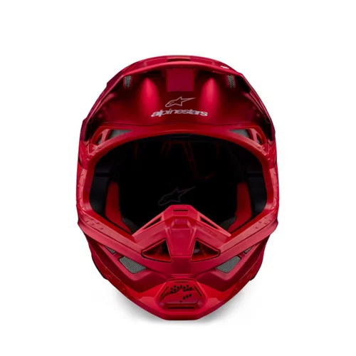 Capacete Alpinestars SM10 Flood Vermelho Fosco Brilho