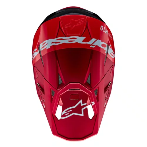 Capacete Alpinestars SM10 Flood Vermelho Fosco Brilho