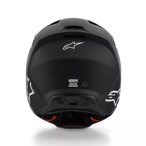 Capacete Alpinestars SM3 Solid Preto Fosco
