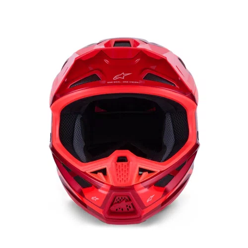 Capacete Motocross Off Road Alpinestars SM7 Core Vermelho