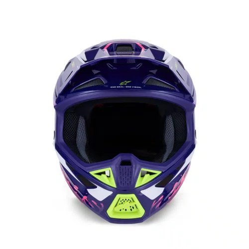 Capacete Alpinestars SM7 Deed Roxo Rosa