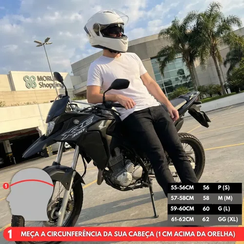 Capacete Articulado Norisk Force 2 Branco