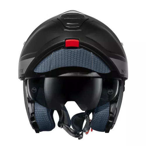 Capacete Articulado Norisk Vortex Monocolor Preto Fosco